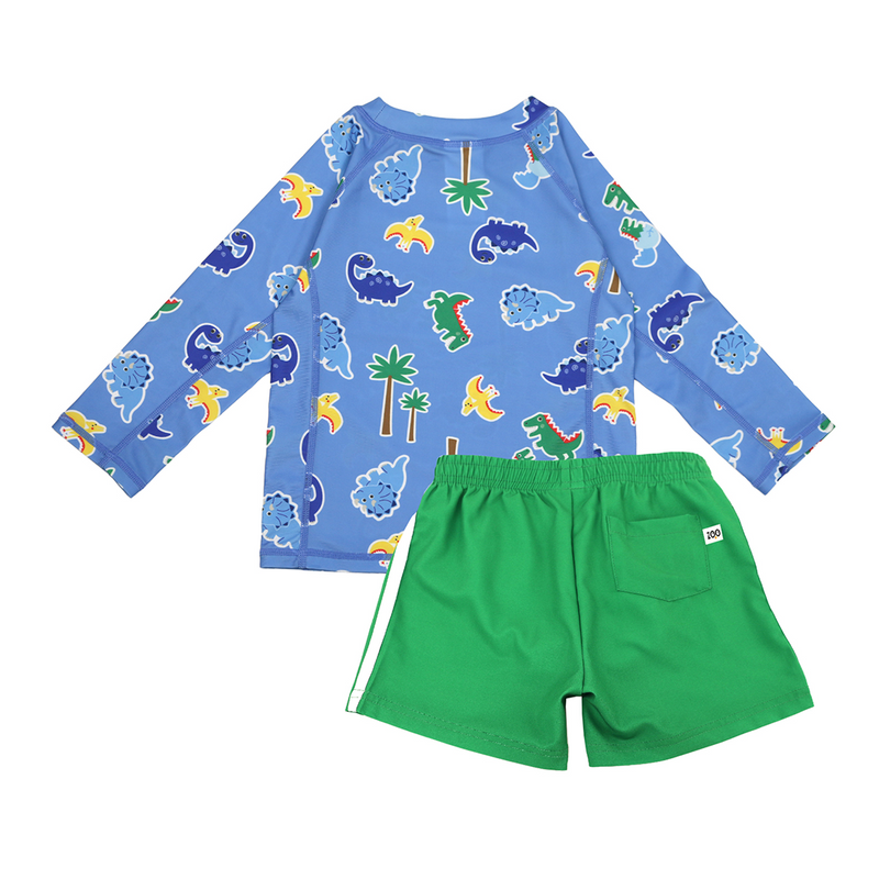 Baby/Toddler Boys Swim Top & Swim Shorts Set - Devin the Dino & Friends