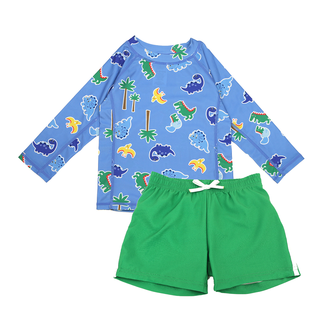 Baby/Toddler Boys Swim Top & Swim Shorts Set - Devin the Dino & Friends