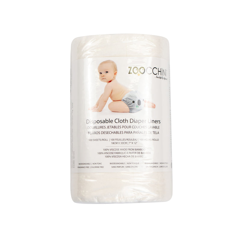 Disposable Cloth Diaper Liners (100 sheets)