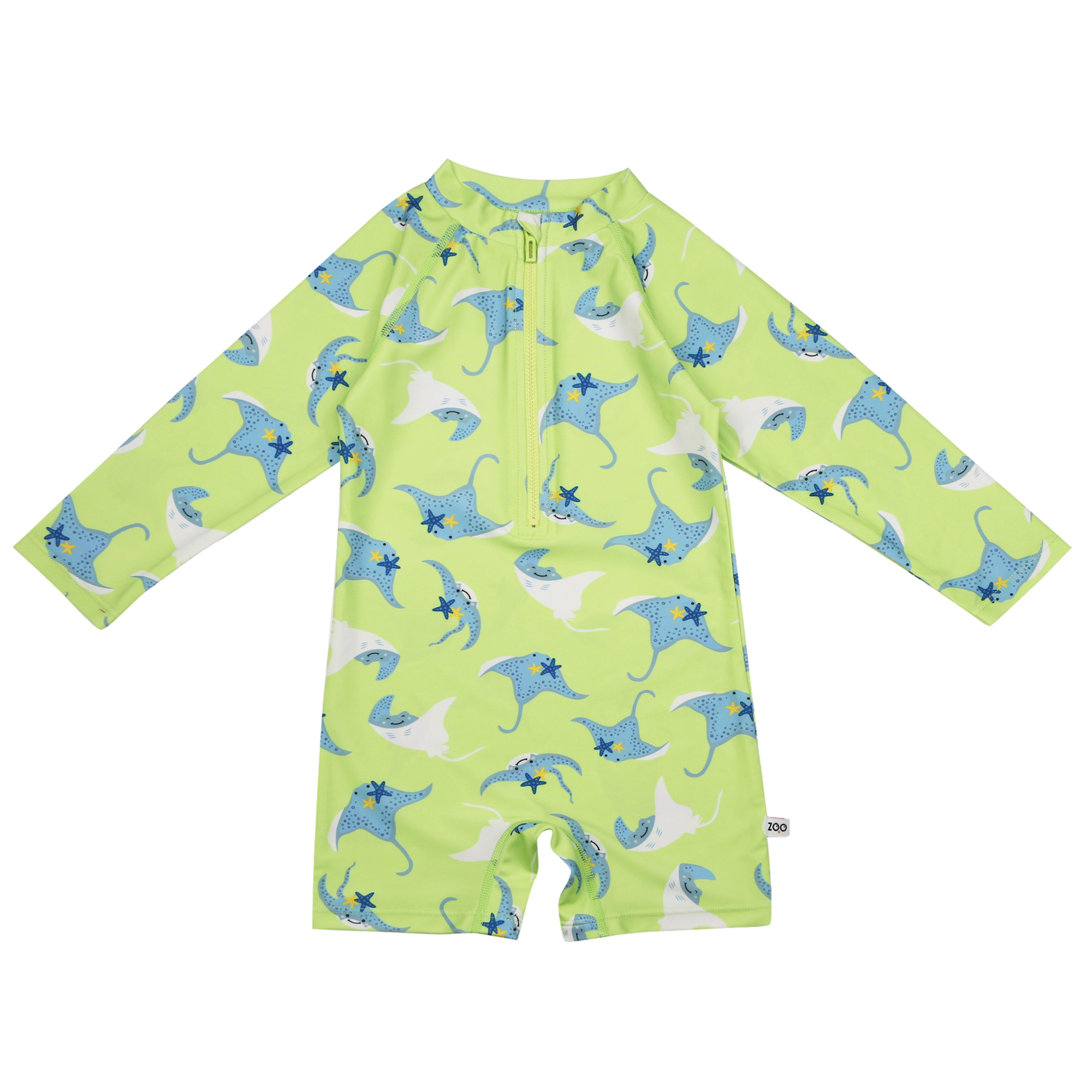 Baby/Toddler Rash Guard One Piece Printed Swimsuit - Sid the Stingray