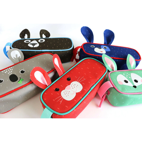 Zoocchini Toddler Kids Pencil Case Pouch Organizer - Duffy The Dog