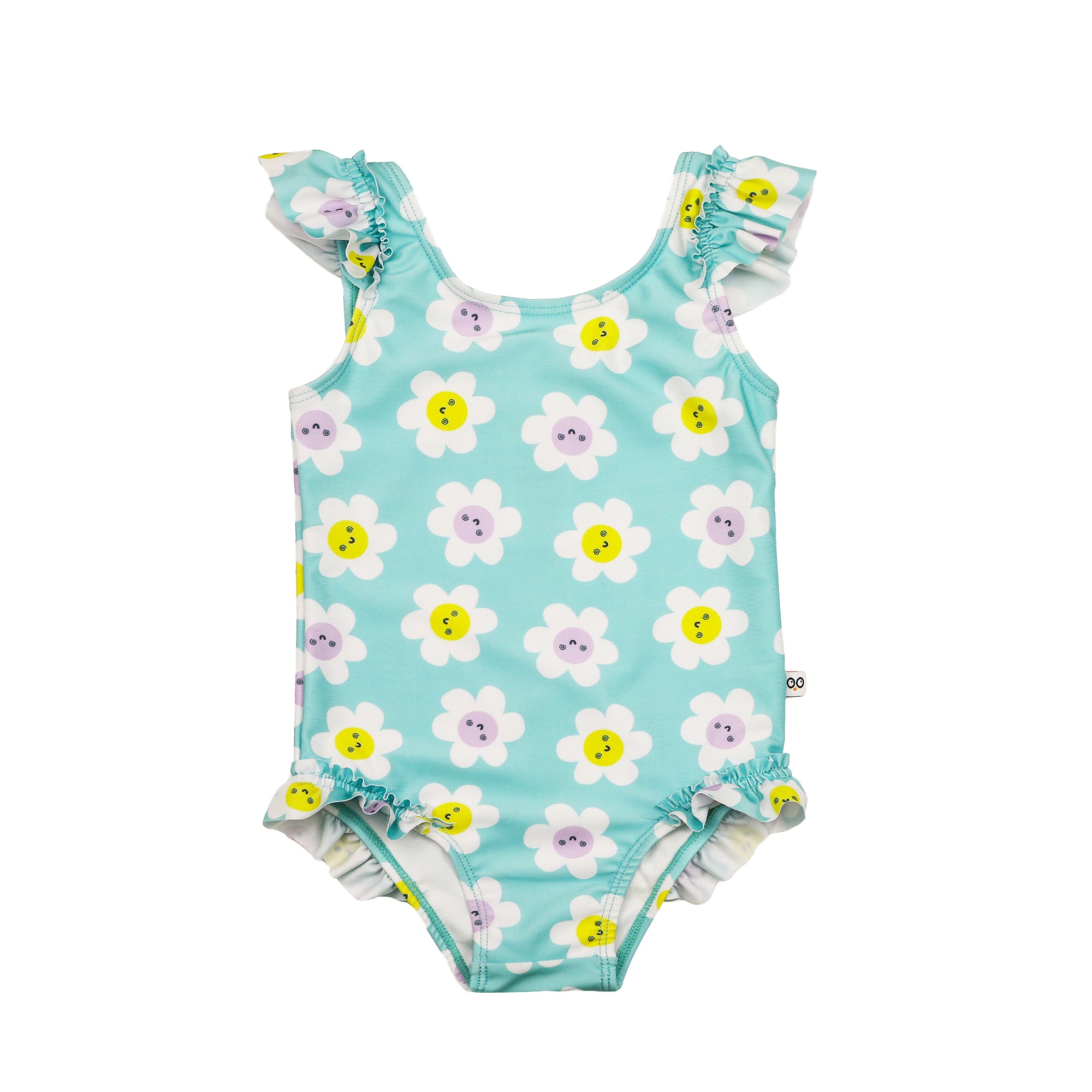 Baby/Toddler Ruffled One Piece Swimsuit - Daisy