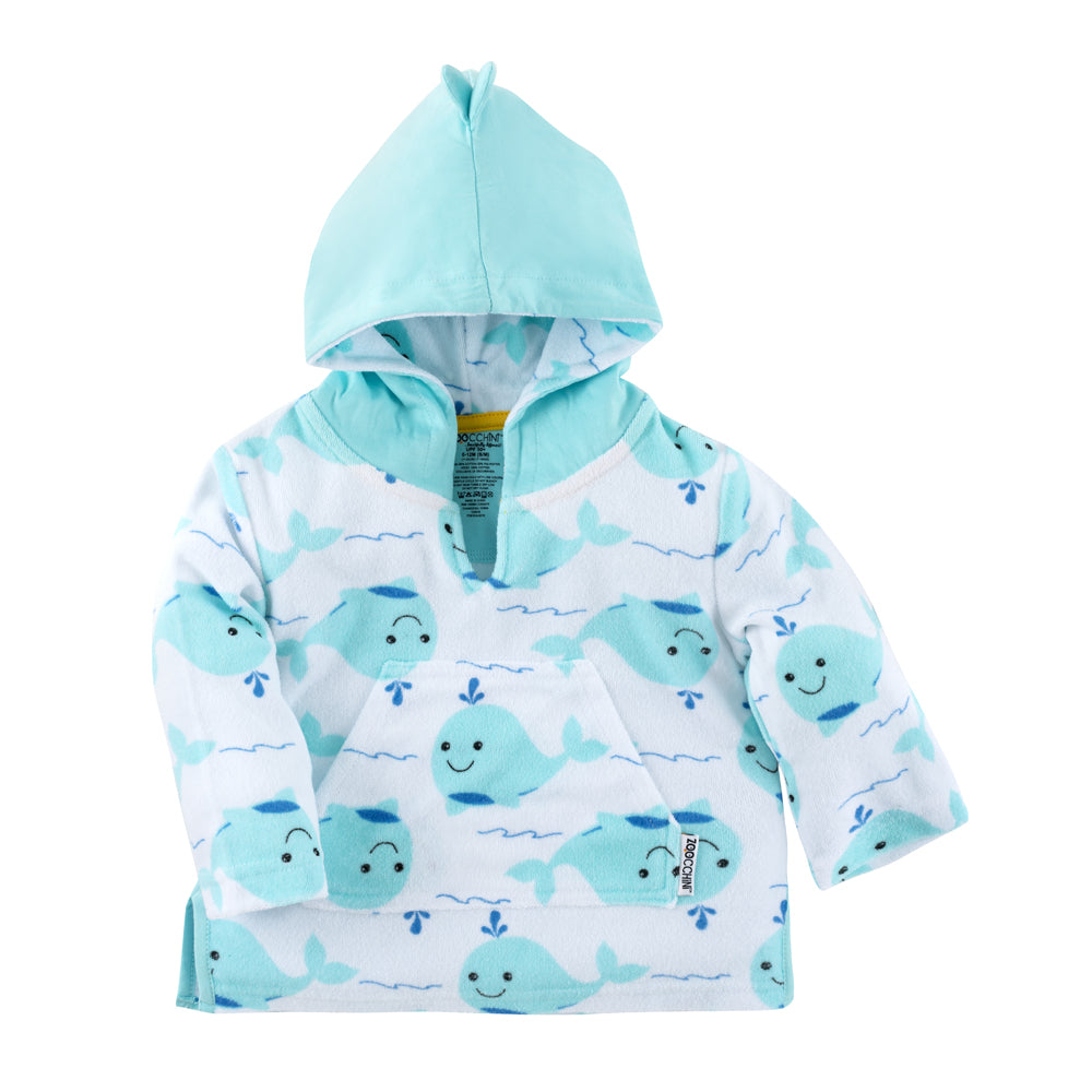 Baby/Toddler Terry Swim Coverup - Willy the Whale