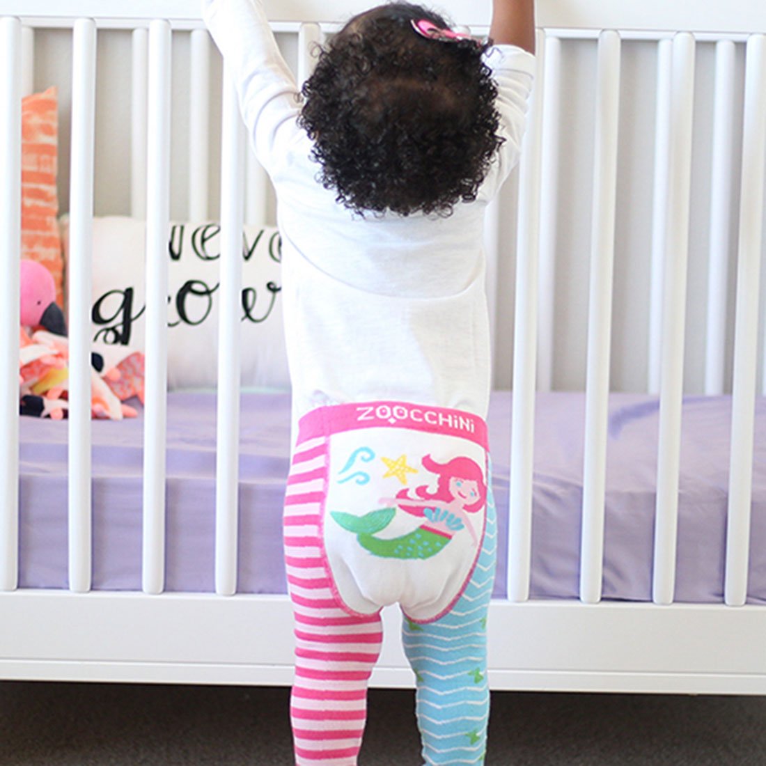 Baby/Toddler Crawler Leggings & Socks Set - Marietta the Mermaid