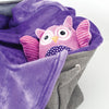 ZOOCCHINI Baby Buddy Stroller Blanket - Olive the Owl-1