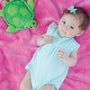 ZOOCCHINI Baby Buddy Stroller Blanket - Tammy the Turtle-1