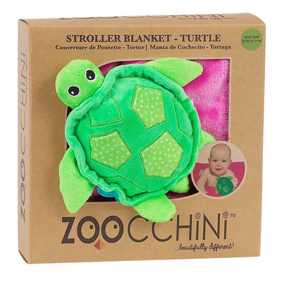 ZOOCCHINI Baby Buddy Stroller Blanket - Tammy the Turtle-3