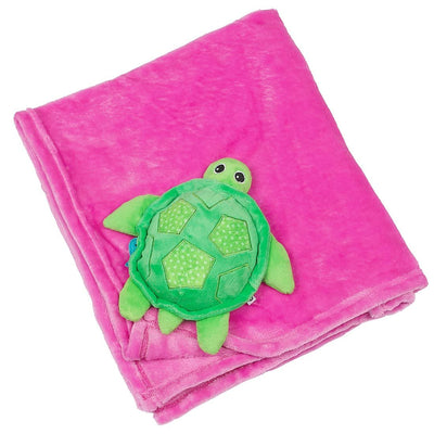 ZOOCCHINI Baby Buddy Stroller Blanket - Tammy the Turtle-2