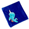 ZOOCCHINI Baby Buddy Stroller Blanket - Willy the Whale-2