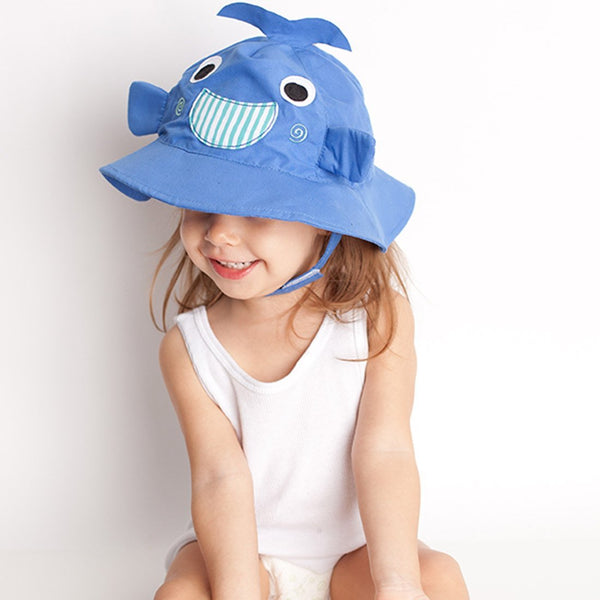 ZOOCCHINI UPF50+ Baby Sun Hat - Willy the Whale